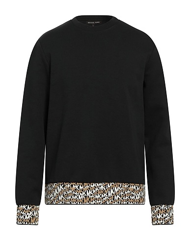 MICHAEL KORS MENS Sweatshirt Black 70% Cotton, 30% Polyester