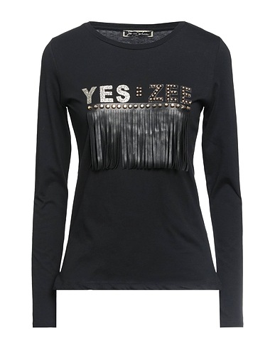 YES ZEE by ESSENZA T-shirt Black 100% Cotton