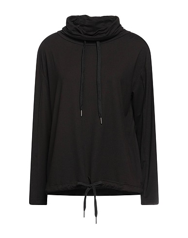 FRENCH CONNECTION Sweatshirt Black 93% Polyester, 7% Elastane