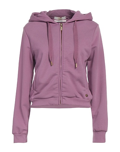 YES ZEE by ESSENZA Hooded sweatshirt Purple 80% Cotton, 20% Polyester