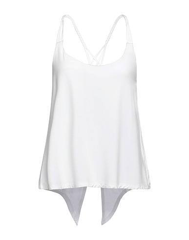 L'URV Top White 95% Viscose, 5% Elastane
