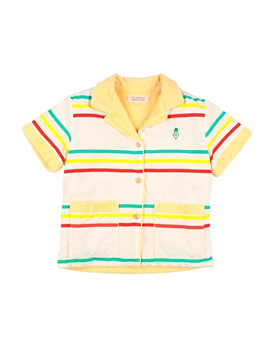 THE ANIMALS OBSERVATORY Patterned shirts & blouses White 100% Cotton, Polyamide