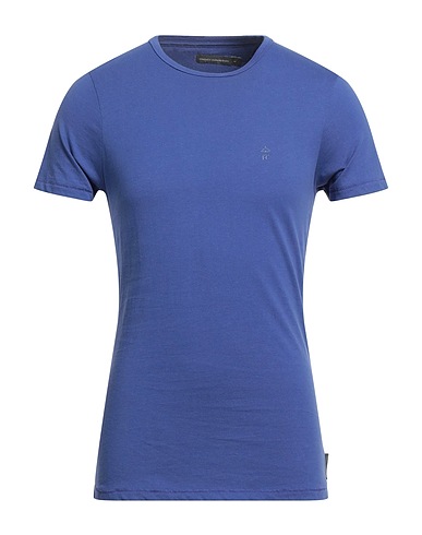 FRENCH CONNECTION Basic T-Shirt Purple 100% Cotton
