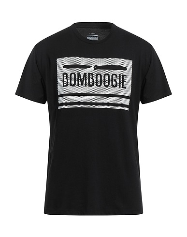BOMBOOGIE T-shirt Black 100% Cotton
