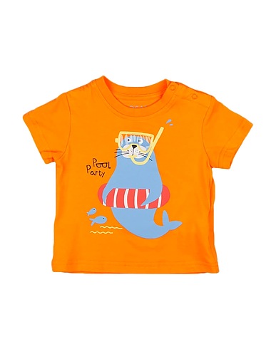LOSAN T-shirt Orange 100% Cotton