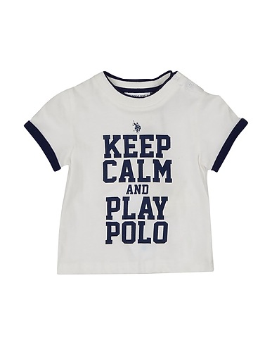 U.S.POLO ASSN. T-shirt White 100% Cotton