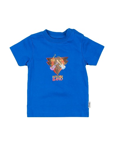 F**K PROJECT T-shirt Bright blue 100% Cotton
