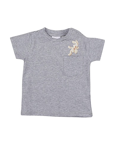 TRUDI T-shirt Grigio 95% Cotone, 5% Elastan