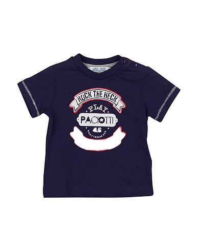 PACIOTTI 4US T-shirt Navy blue 100% Cotton