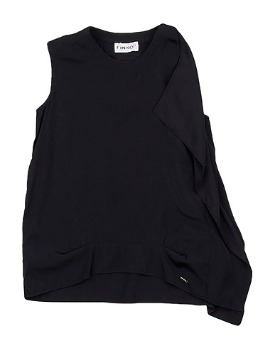 PINKO UP Top Black 60% Polyester, 40% Viscose