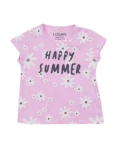 LOSAN Ｔシャツ ライラック コットン 100%