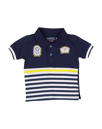ASPEN POLO CLUB Μπλουζάκι Polo Σκούρο μπλε της νύχτας 95% Βαμβάκι, 5% Ελαστάνη