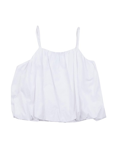MANILA GRACE Top White 65% Cotton, 30% Nylon, 5% Elastane