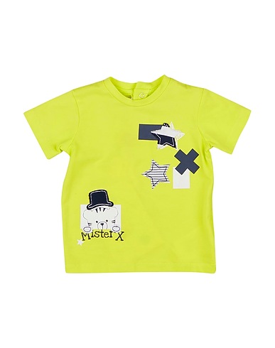 MINIBANDA by SARABANDA T-shirt Lime green 95% Cotton, 5% Elastane
