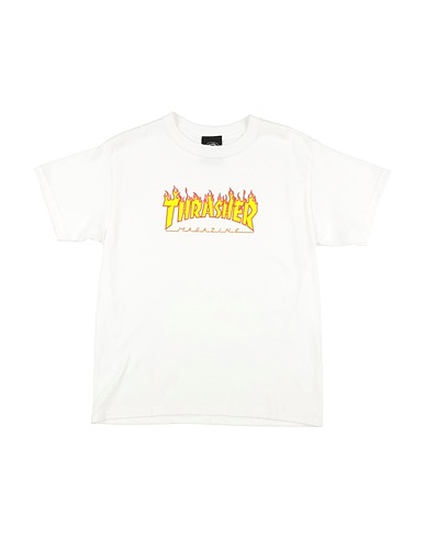 THRASHER T-shirt White 100% Cotton