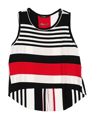 T+ART T-shirt Black 96% Viscose, 4% Elastane