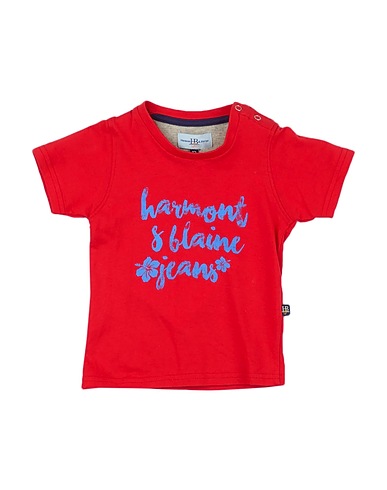HARMONT & BLAINE T-shirt Red 100% Cotton