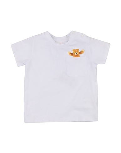 TRUDI T-shirt Bianco 95% Cotone, 5% Elastan