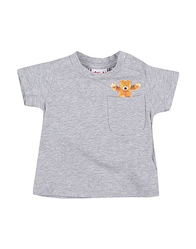 TRUDI T-shirt Grey 95% Cotton, 5% Elastane