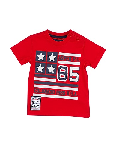 ASPEN POLO CLUB T-shirt Red 100% Cotton