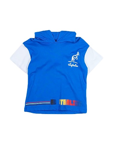 AUSTRALIAN Hooded sweatshirt Blue 100% Cotton