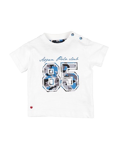 ASPEN POLO CLUB T-shirt White 100% Cotton
