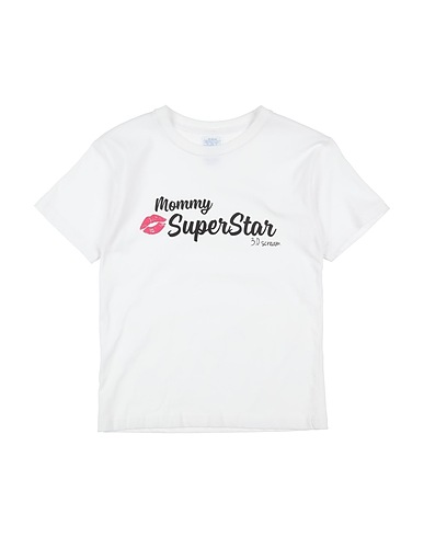 JHK™ T-shirt Bianco 100% Cotone