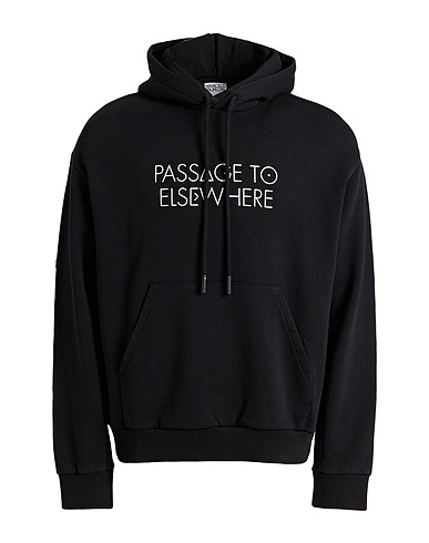 MARCELO BURLON Hooded sweatshirt Black 100% Cotton