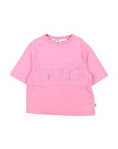 GCDS MINI T-shirt Pink 100% Cotton, Elastane