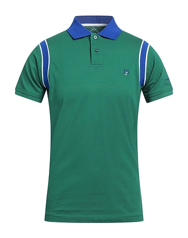 HARMONT & BLAINE Polo shirt JEANS Green 100% Cotton