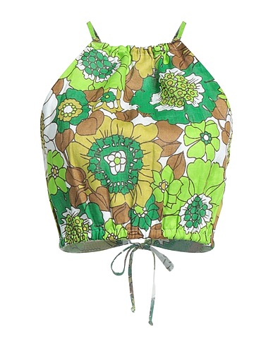 FAITHFULL Top Lime green 100% Linen