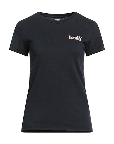 LEVI'S T-shirt Black 100% Cotton