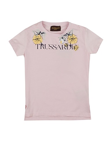 TRUSSARDI JUNIOR T-shirt Light pink 95% Cotton, 5% Elastane
