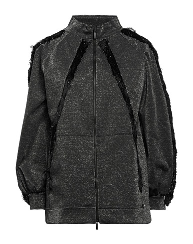 FRASE FRANCESCA SEVERI Sweatshirt Charcoal 86% Polyester, 8% Metal, 6% Elastane