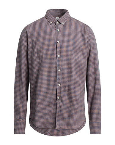 GMF 965 Checked shirt Blue 100% Cotton