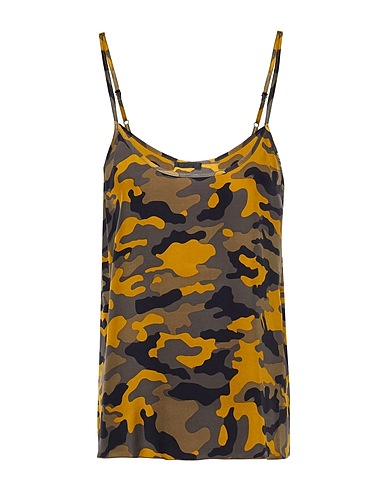 ATM ANTHONY THOMAS MELILLO Silk top Military green 100% Silk