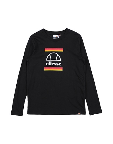 ELLESSE T-shirt Black 100% Cotton