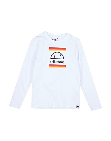 ELLESSE T-shirt White 100% Cotton