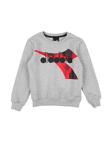 DIADORA Sweatshirt Grey 100% Cotton