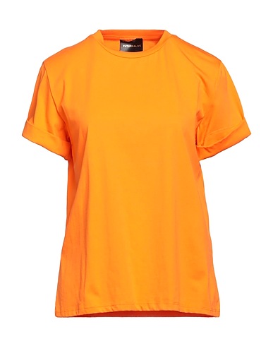 FUTURE ALIVE Basic T-Shirt Orange 100% Cotton