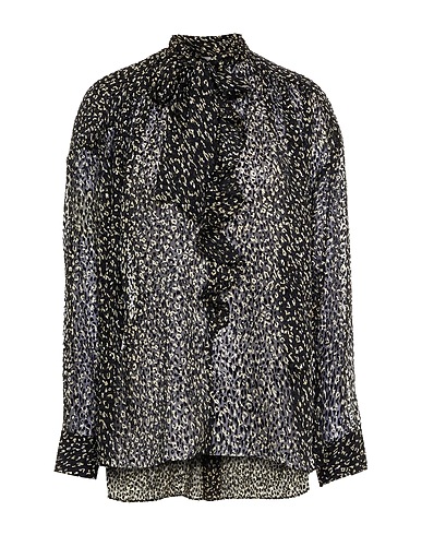 JOIE Top Nero 53% Viscosa, 47% Seta