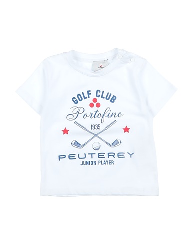PEUTEREY T-Shirt Weiß 94% Baumwolle, 4% Elastan, 2% Andere Fasern