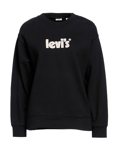 LEVI'S Sweatshirt Black 100% Cotton