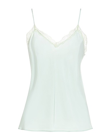 I BLUES Camisole Light green 100% Viscose, Polyamide