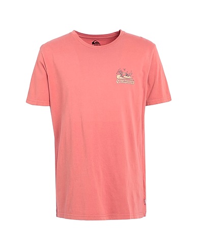 QUIKSILVER T-shirt QS T-shirt Enjoy Not Destroy SS
 Antique rose 100% Organic cotton