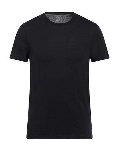 MAJESTIC FILATURES Basic T-shirt Black 67% Lyocell, 33% Cotton