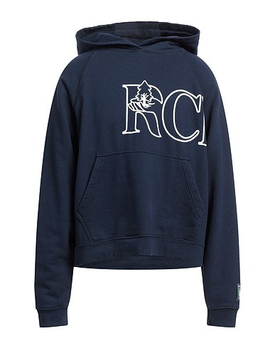 REESE COOPER Hooded sweatshirt Midnight blue 100% Cotton