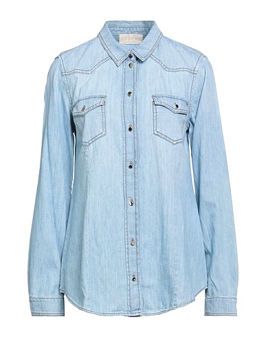 I BLUES Denim shirt Blue 100% Cotton