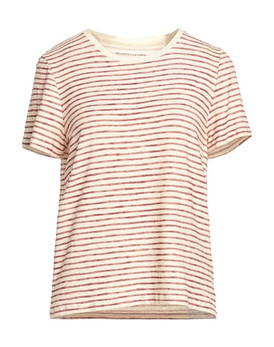 MAJESTIC FILATURES T-shirt Brick 94% Linen, 6% Elastane