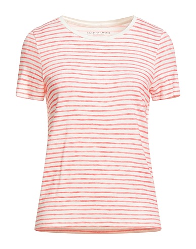 MAJESTIC FILATURES T-shirt 94% Linen, 6% Elastane